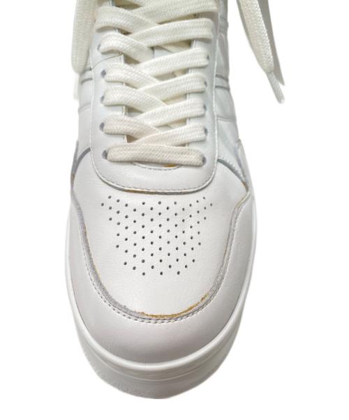 CELINE（セリーヌ）CELINE (セリーヌ) ブロック ウェッジ ミッドスニーカー ホワイト サイズ:37の古着・服飾アイテム