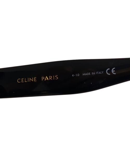 CELINE（セリーヌ）CELINE (セリーヌ) ブラックフレームサングラス ブラック サイズ:54□22　145の古着・服飾アイテム
