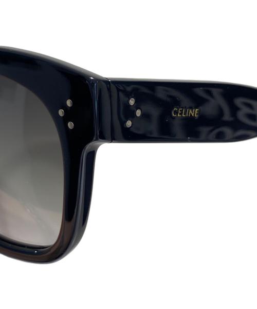 CELINE（セリーヌ）CELINE (セリーヌ) ブラックフレームサングラス ブラック サイズ:54□22　145の古着・服飾アイテム