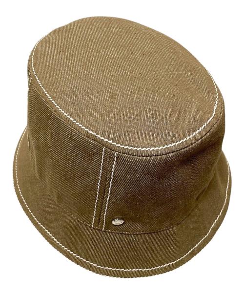 HERMES（エルメス）HERMES (エルメス) バケットハット カーキ サイズ:58の古着・服飾アイテム