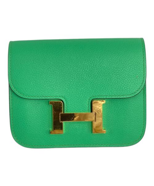 HERMES（エルメス）HERMES (エルメス) コンスタンス スリム グリーンの古着・服飾アイテム