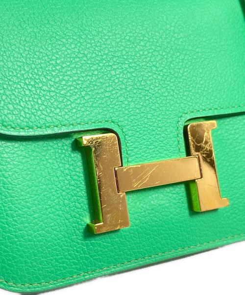 HERMES（エルメス）HERMES (エルメス) コンスタンス スリム グリーンの古着・服飾アイテム