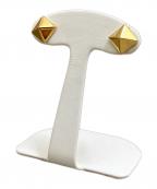 VALENTINOヴァレンティノ）の古着「ロックスタッズピアス」｜ゴールド