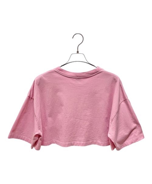 LOEWE（ロエベ）LOEWE (ロエベ) クロップド アナグラム Tシャツ ピンク サイズ:XSの古着・服飾アイテム