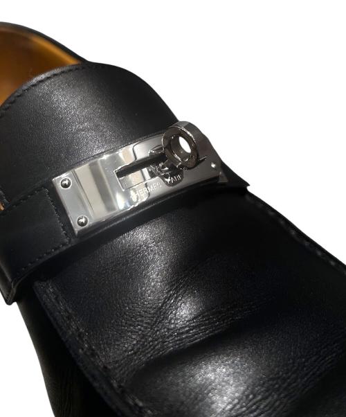 HERMES（エルメス）HERMES (エルメス) デスタン/ローファー ブラック サイズ:39.5の古着・服飾アイテム