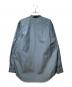 AURALEE (オーラリー) 24AW HIGH COUNT FINX OX STAND COLLAR SHIRT ネイビー サイズ:3：20000円