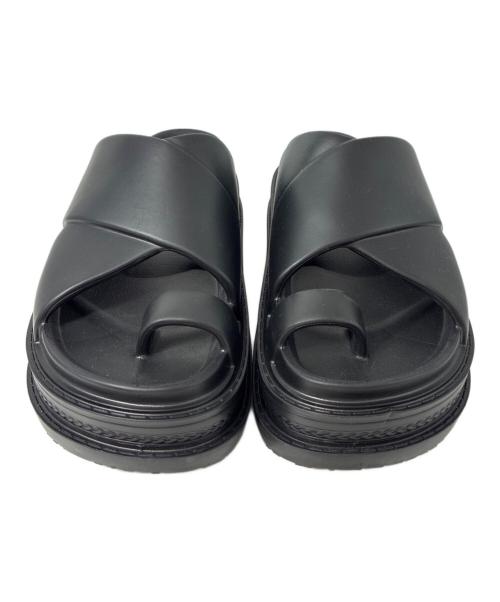 sacai（サカイ）sacai (サカイ) Foam Multiple Sole Sandals ブラック サイズ:42の古着・服飾アイテム