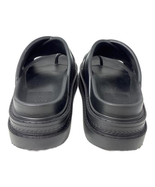 sacai（サカイ）sacai (サカイ) Foam Multiple Sole Sandals ブラック サイズ:42の古着・服飾アイテム