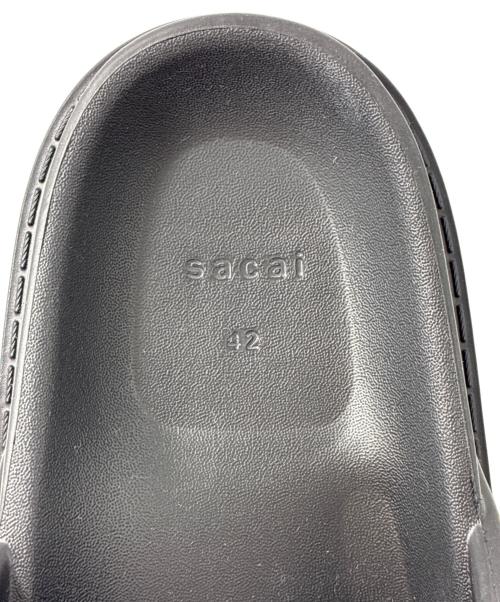 sacai（サカイ）sacai (サカイ) Foam Multiple Sole Sandals ブラック サイズ:42の古着・服飾アイテム