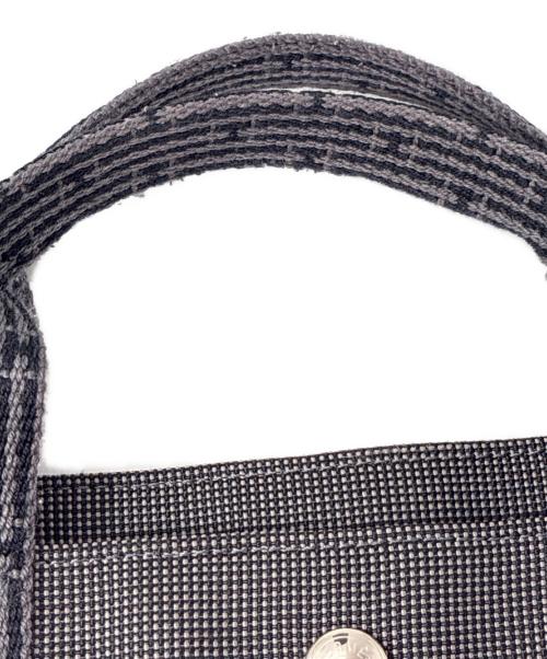 HERMES（エルメス）HERMES (エルメス) エールバッグGM グレー×ブラック サイズ:GMの古着・服飾アイテム