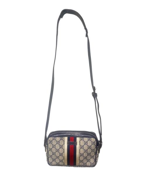 GUCCI（グッチ）GUCCI (グッチ) GGスプリーム バッグ ショルダーバッグ ネイビー サイズ:-の古着・服飾アイテム