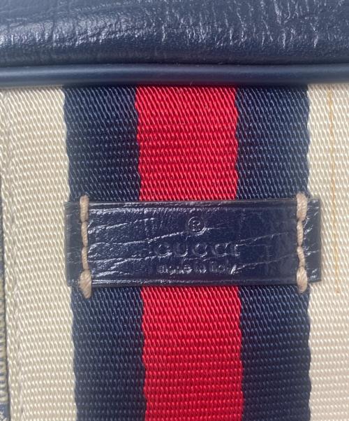 GUCCI（グッチ）GUCCI (グッチ) GGスプリーム バッグ ショルダーバッグ ネイビー サイズ:-の古着・服飾アイテム