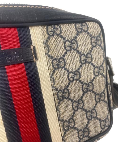 GUCCI（グッチ）GUCCI (グッチ) GGスプリーム バッグ ショルダーバッグ ネイビー サイズ:-の古着・服飾アイテム