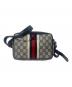 GUCCI（グッチ）の古着「GGスプリーム バッグ ショルダーバッグ」｜ネイビー