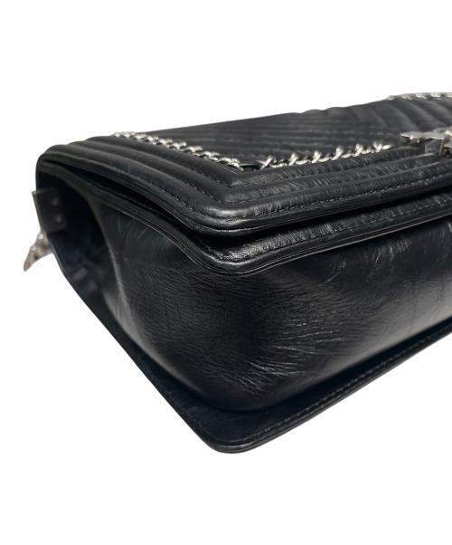 CHANEL（シャネル）CHANEL (シャネル) ボーイシャネル シェブロン ブラック サイズ:-の古着・服飾アイテム