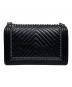 CHANEL (シャネル) ボーイシャネル シェブロン ブラック サイズ:-：380000円