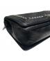 中古・古着 CHANEL (シャネル) ボーイシャネル シェブロン ブラック サイズ:-：380000円