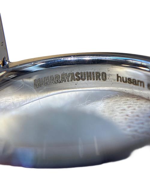 MIHARA YASUHIRO（ミハラヤスヒロ）MIHARA YASUHIRO (ミハラヤスヒロ) husam el odeh produced by TASAKI ピラミッドスタッズリング サイズ:9号の古着・服飾アイテム