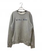 DIOR HOMMEディオール オム）の古着「エンブロイダリースウェット」｜グレー