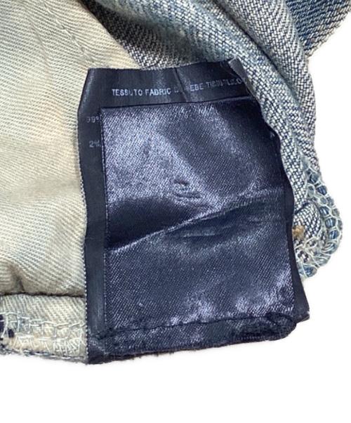 Saint Laurent Paris（サンローランパリ）Saint Laurent Paris (サンローランパリ) デストロイクラッシュストレッチスキニーデニムパンツ インディゴ サイズ:28の古着・服飾アイテム