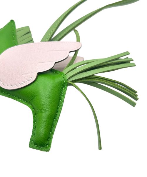 HERMES（エルメス）HERMES (エルメス) ロデオペガサスPM ヴェールユッカ×ヴェールクリケット×モー サイズ:PMの古着・服飾アイテム