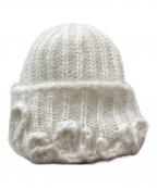 LOEWEロエベ）の古着「モヘアブレンドニット帽」｜オフホワイト