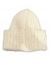 LOEWE (ロエベ) モヘアブレンドニット帽 オフホワイト：40000円