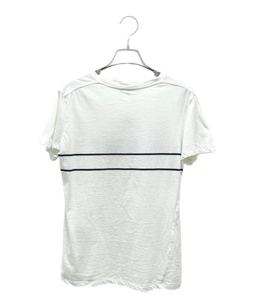 Christian Dior（クリスチャン ディオール）Christian Dior (クリスチャン ディオール) ロゴエンブロイダリー 半袖Tシャツ ホワイト サイズ:XSの古着・服飾アイテム