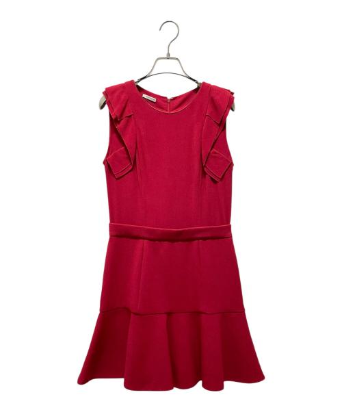 MIU MIU（ミュウミュウ）MIU MIU (ミュウミュウ) ノースリーブワンピース レッド サイズ:40の古着・服飾アイテム
