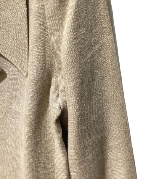 CHANEL（シャネル）CHANEL (シャネル) ココボタンリネンセットアップ ベージュ サイズ:40の古着・服飾アイテム