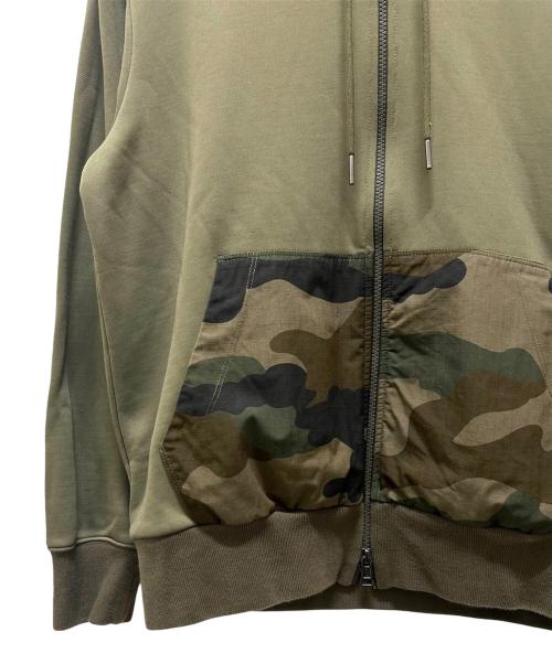 MONCLER（モンクレール）MONCLER (モンクレール) MAGLIA/ジップパーカー オリーブ サイズ:XLの古着・服飾アイテム