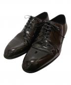 LOUIS VUITTONルイ ヴィトン）の古着「グラデェ‐ションモノグラムドレスシューズ」｜ブラック×ブラウン