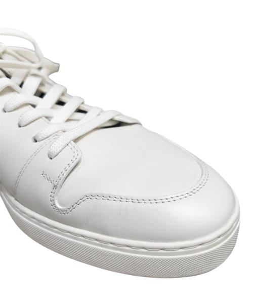 LOUIS VUITTON（ルイ ヴィトン）LOUIS VUITTON (ルイ ヴィトン) モノグラムローカットスニーカー ホワイト×ブラウン サイズ:7の古着・服飾アイテム