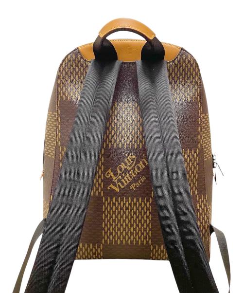 LOUIS VUITTON（ルイ ヴィトン）LOUIS VUITTON (ルイ ヴィトン) NIGO (二ゴー) ダミエ ジャイアント キャンパス・バックパック ブラウン サイズ:-の古着・服飾アイテム