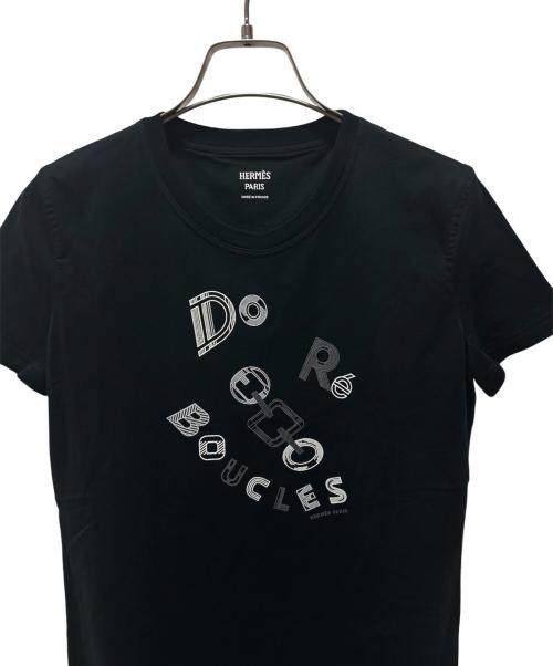 HERMES（エルメス）HERMES (エルメス) S/Sワンピース ブラック サイズ:36の古着・服飾アイテム