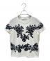 VALENTINO（ヴァレンティノ）の古着「レースTシャツ」｜ホワイト×ブラック