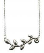 TIFFANY & Co.ティファニー）の古着「オリーブリーフネックレス」｜シルバー