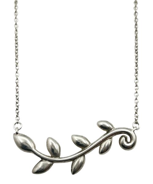 TIFFANY & Co.（ティファニー）TIFFANY & Co. (ティファニー) オリーブリーフネックレス シルバー サイズ:46cmの古着・服飾アイテム