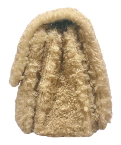 BALENCIAGA（バレンシアガ）BALENCIAGA (バレンシアガ) クラッシュ チェーンバッグ スモール  ベージュ×シルバー金具 サイズ:スモールの古着・服飾アイテム