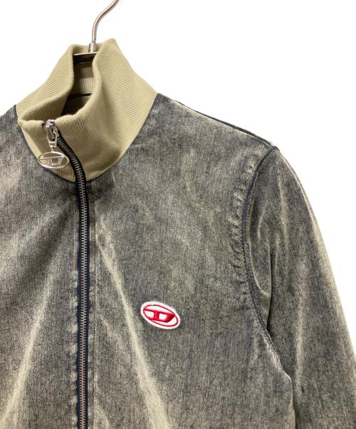 DIESEL（ディーゼル）DIESEL (ディーゼル) デニムトラックジャケット グレー サイズ:Sの古着・服飾アイテム