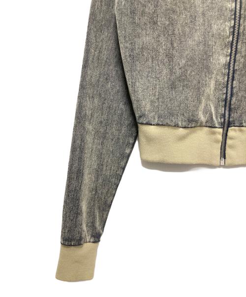DIESEL（ディーゼル）DIESEL (ディーゼル) デニムトラックジャケット グレー サイズ:Sの古着・服飾アイテム