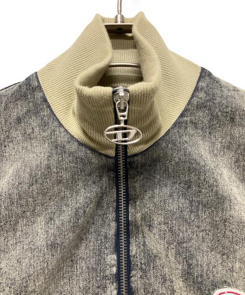 DIESEL（ディーゼル）DIESEL (ディーゼル) デニムトラックジャケット グレー サイズ:Sの古着・服飾アイテム