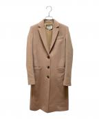 GUCCIグッチ）の古着「ウールチェスターコート」｜ベージュ