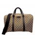 GUCCI（グッチ）の古着「GGキャンバス ボストンバッグ」｜ベージュ×ブラウン