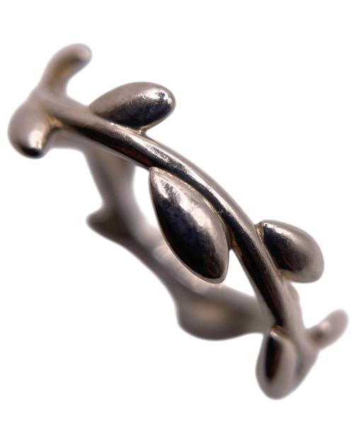 TIFFANY & Co.（ティファニー アンド コー）TIFFANY & Co. (ティファニー) オリーブリーフバンド リング ナロー/シルバー サイズ:11号の古着・服飾アイテム