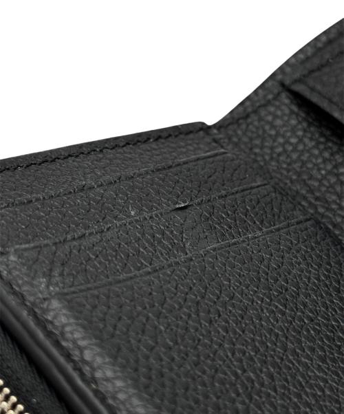 LOUIS VUITTON（ルイ ヴィトン）LOUIS VUITTON (ルイ ヴィトン) ポルトフォイユ・ヴィクトリーヌ ブラック×ベージュ サイズ:-の古着・服飾アイテム