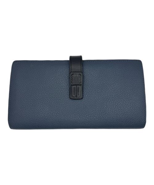 LOEWE（ロエベ）LOEWE (ロエベ) コンパクトウォレット ネイビー×ブラック×ブラウン サイズ:-の古着・服飾アイテム