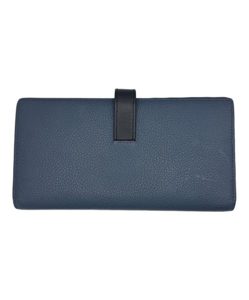 LOEWE（ロエベ）LOEWE (ロエベ) コンパクトウォレット ネイビー×ブラック×ブラウン サイズ:-の古着・服飾アイテム