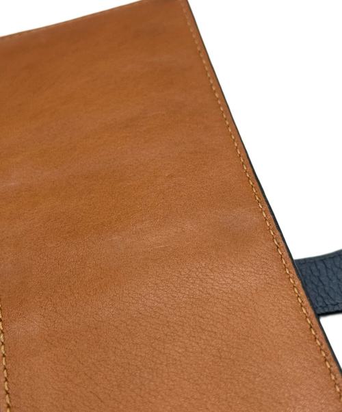 LOEWE（ロエベ）LOEWE (ロエベ) コンパクトウォレット ネイビー×ブラック×ブラウン サイズ:-の古着・服飾アイテム