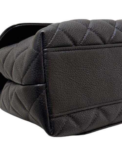 CHANEL（シャネル）CHANEL (シャネル) マトラッセ キャビアスキン ハンドバッグ ブラック サイズ:-の古着・服飾アイテム